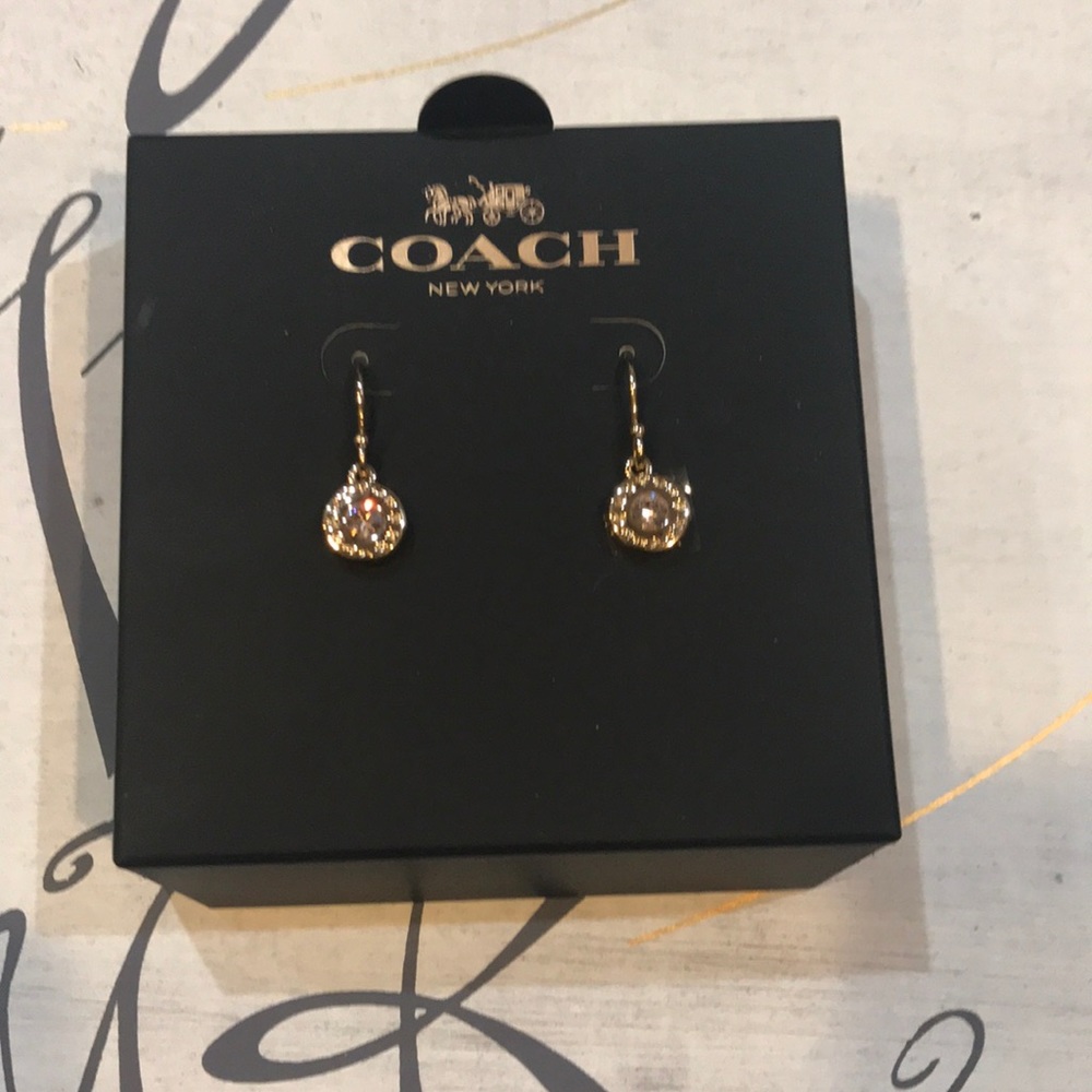 NWT Coach Earrings